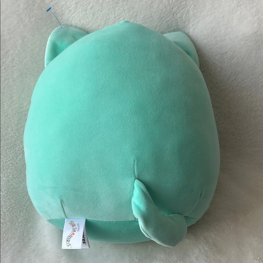 Rare valentine Squishmallow Plush Cat Toy with Pink Hearts